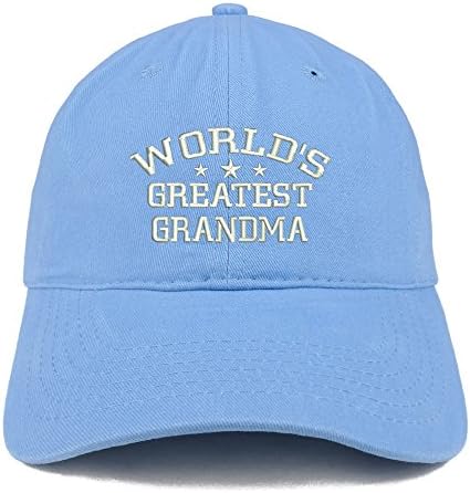 טרנדי הלבשה חנות מספר 1 דודה רקום נמוך פרופיל רך כותנה בייסבול כובע