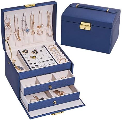 קופסת תכשיטים, קופסת אחסון תכשיטים, מתלה תצוגת תכשיטים לנשים