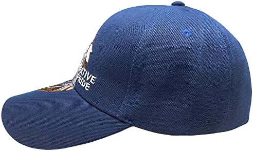 ילידים גאווה קירח נשר נוצות חיל הים כחול צל חיל הים כחול פוליאסטר כותנה תערובת מתכוונן רקום בייסבול כדור כובע כובע