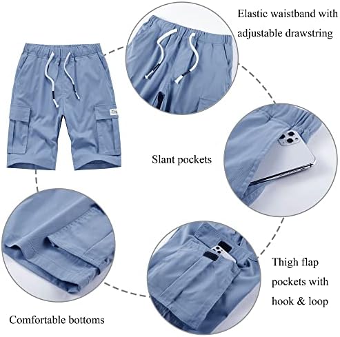 מכנסי מטען vtuaol לנשים מכנסי טיול נוחים נינוחים מזדמנים עם ריבוי כיסים