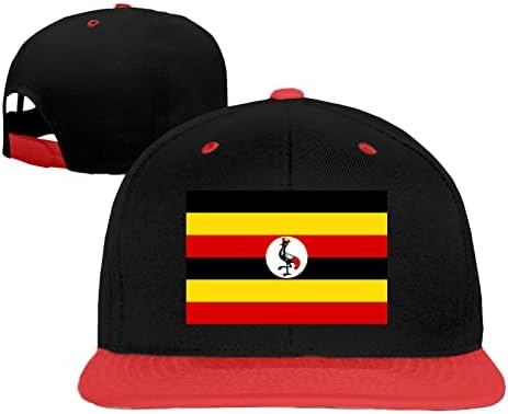 דגל של כובע כובע אופניים של אוגנדה כובע כובע כובע בנות כובע בייסבול כובע מצויד