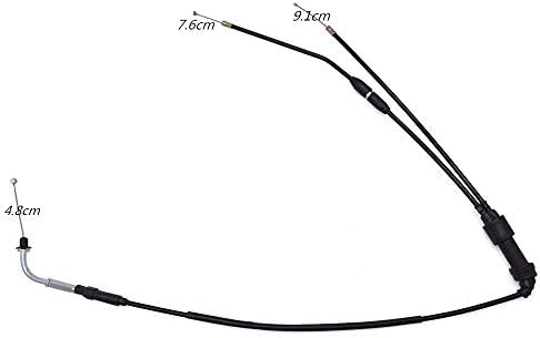 החלפת הרכבה של כבל מצערת עבור ימאהה 50 פי ווי 50 י-זינגר 1981-2009 אופני שטח