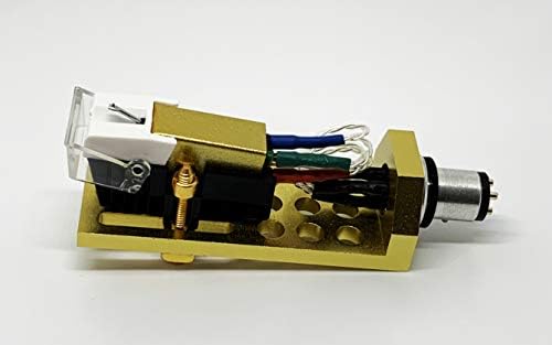מחסנית וסטיילוס, מחט חרוטית וקצת ראש זהב עם ברגי הרכבה לסטנטון T55 USB, T52, STR820, T50, STR850, T120C, T90 USB, STR860,