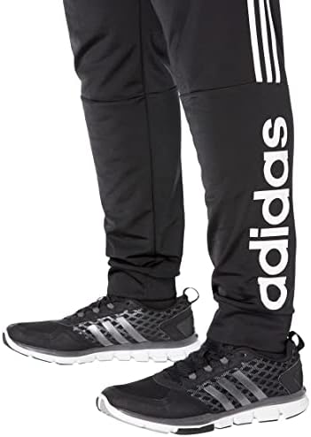 Adidas Big & Tall Essenties Tricot 3-Stripes מכנסי מסלול ליניארי