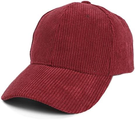 מנונג זכר נקבה ניטראלי קיץ מוצק בייסבול כובעי קורדרוי מתכוונן כובע מצחיות מקרית תעשיות כובע