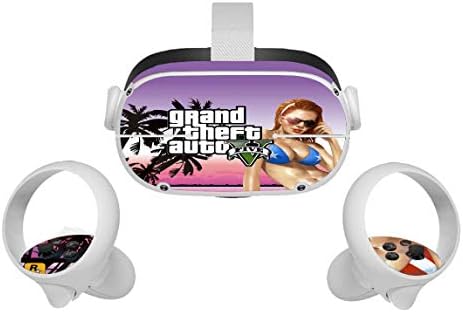 משחק וידאו מגניב רחוב Oculus Quest 2 Skin VR 2 אוזניות עורות ובקרות אביזרי מדבקות מדבקות מדבקות