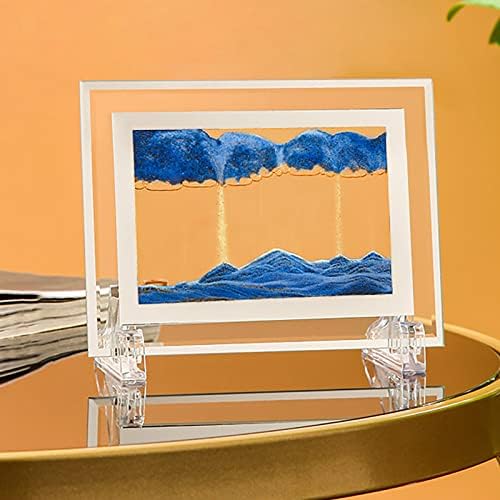 Aoiroe Creative 3D צבעוני מסגרת חול נעה זורמת לאמנויות חול תמונה תצוגת נתר