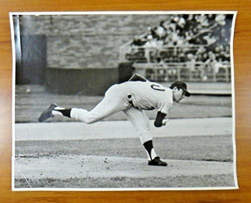נדיר נולן ראיין ניו יורק מטס חתום מקורי 1969-70 16x20 COA חתימת אור - תמונות MLB עם חתימה