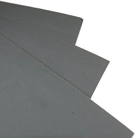 5 גיליונות -גרט 2000 נייר אטום למים 9 x11 סיליקון רטוב/יבש קרביד
