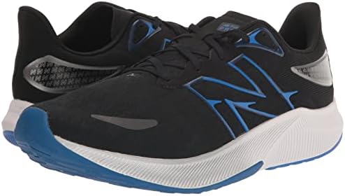 New Balance's Fuelcell Propel V3 נעל ריצה, שחור/קובלט, 8 רחב