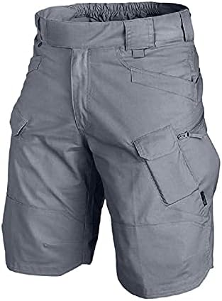 Ymosrh מכנסיים קצרים גדולים וגבוהים לכיס ספורט לגברים מגדלים מזדמנים מכנסיים קצרים מזדמנים