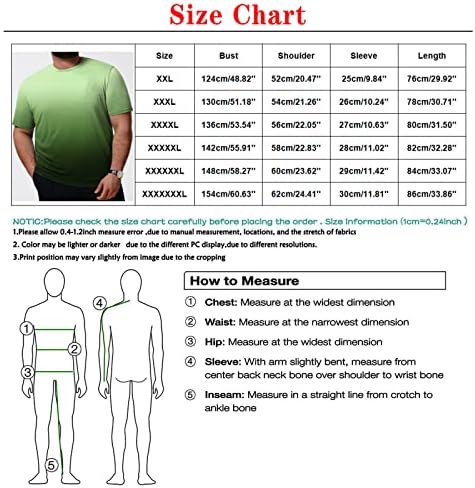 חולצות T פטריוטיות של Ruiruilico לגברים 4 ביולי 2023 צמרות שרוול קצר של קיץ נוחיות רופפות בכושר גרפי הדפסי