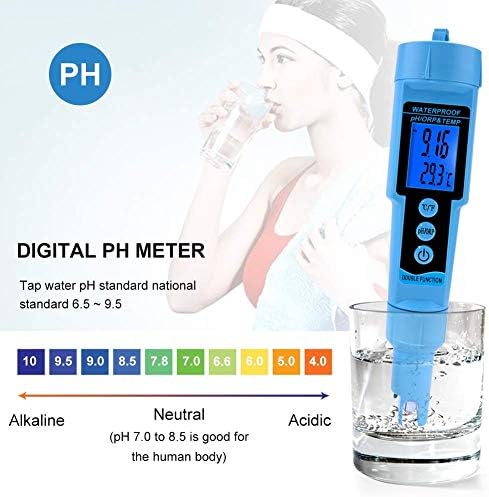 Y-lkun איכות מים מטר 3 ב 1 pH ORP זמנית מד גלאי מים