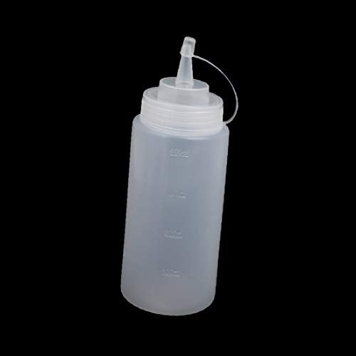 אקס-דריי 400 מ ל פלסטיק רך ישר מקור לסחוט בקבוק שמן מחלק בקבוק עם מכסה (חדש לון0167 400 מ ל רך בהשתתפות פלסטיק ישר מקור אמין