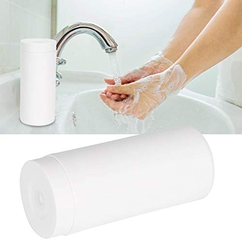 סחיטת מילטוריפ מתקן סבון בקבוק סבון ידיים, 240 מל ידנית סבון סבון קרם קרם שמפו בקבוק סיליקון רך סחיטה קל לחדר אמבטיה