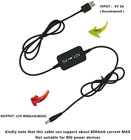 ממיר שלב למעלה, Qutaway 5V עד 12V USB שלב מעלה מתח מתח DC כבל חשמל עם מודול בוסטרים שקע חבית