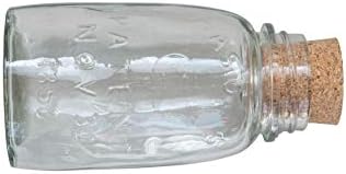 בקבוק זכוכית משותף יצירתי עם כתיבה מובלטת וקורק