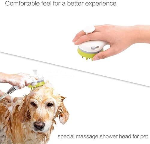 חיות מחמד מקלחת ראש אמבט מברשת כלב חתול אמבטיה מסרק לחיות מחמד רחצה אביזרי זרבובית