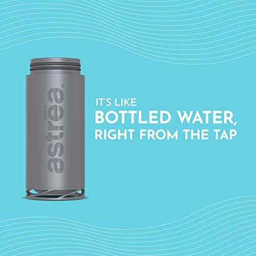 Astrea One Premium Bakking Water Botten, פלסטיק ללא BPA, 23 גרם עם פילטר נוסף, כחול