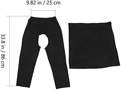 אימון בסיר מכנסיים גברים של מכנסיים פיג 'מה שחורים מכנסיים בריחת שתן לאחר לידה תחתונים למבוגרים חיתול מכנסיים לשימוש