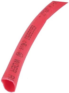 X-DREE 5 ממ דיא. צינור צינור מתכווץ חום צינור 6.5 מ 'באורך אדום (TumoreStringingente con tubo termoreStringente