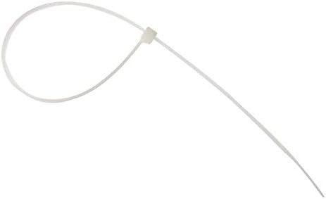 עניבת כבלים טבעית/ברורה 4.8 x 368 ממ תיבה 100