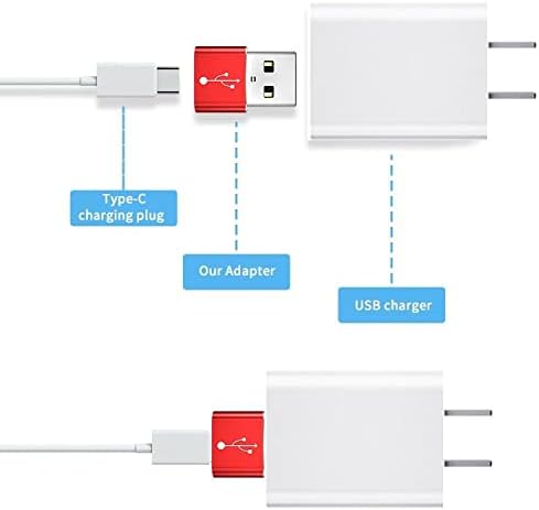 מתאם ל Lenovo Yoga Smart Tab Tab Prc-USB-A עד C PortChanger, USB Type-C OTG USB-A המרת נתוני טעינה עבור LENOVO