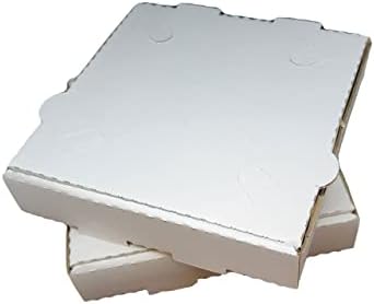 DHG Professional 50 חבילות קופסת פיצה גלי - קרטון לבן