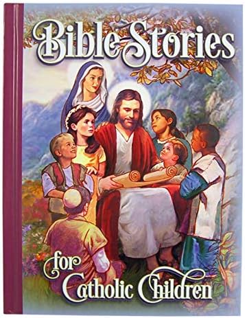 סיפורי תנך לילדים קתוליים ספר מאויר מאת האחות אנה לואיז