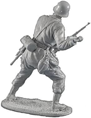 פיצול 1/35 מלחמת העולם השנייה צנחן לזרוק רימון שרף חייל דגם אינו מורכב לא צבוע מיניאטורי דגם ערכת / / 17133