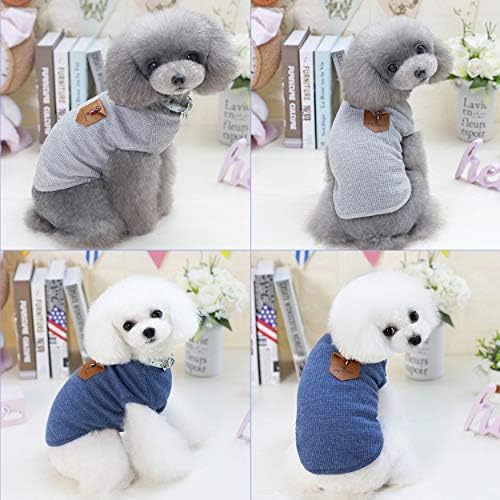 Yaodhaod חולצת כלב כותנה קיץ קלות חולצות חיות מחמד