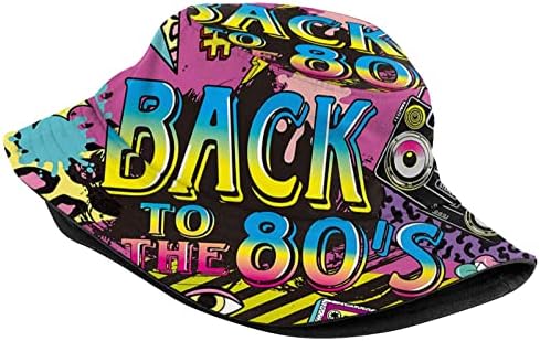 רטרו דלי כובע שנות ה -80 של שנות ה -90 של שנות ה -90 הקיץ