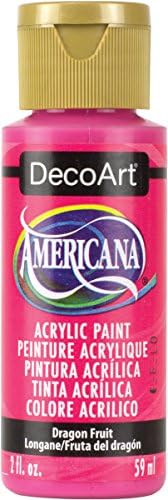 Decoart DA300-3 Americana Acrylic Paint, 2 אונקיות, פרי דרקון