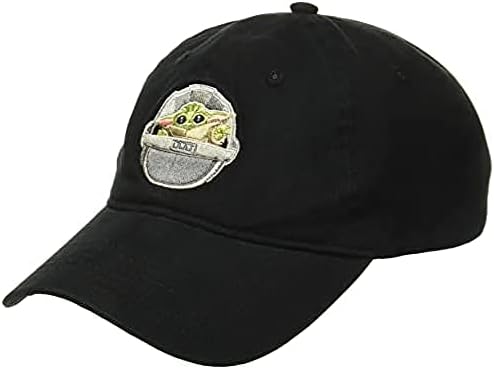 מלחמת הכוכבים המנדלוריאנית כובע בייסבול מתכוונן כותנה כותנה, כובע אבא גרוגו