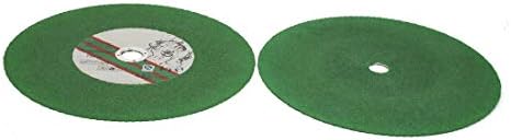 אקס-דריי 300 ממקס25 ממ גלגל חיתוך גריסה חתוך דיסק ירוק 2 יחידות (דיסקו דה טגליו 300 ממ איקס 25 ממ קון דיסקו דה