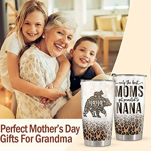 חזיזי 20 עוז סבתא כוס עם מכסה אמהות יום מתנות לסבתא ננה דוב רק את הטוב ביותר אמהות לקבל נשף כדי ננה - סבתא