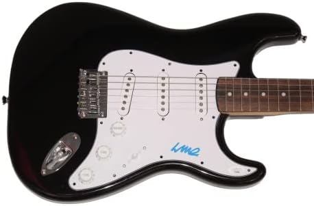 קולטר וול חתם על חתימה בגודל מלא פנדר שחור סטראטוקסטר גיטרה חשמלית ב/ ג 'יימס ספנס ג' יי. אס. איי אימות-מוזיקת
