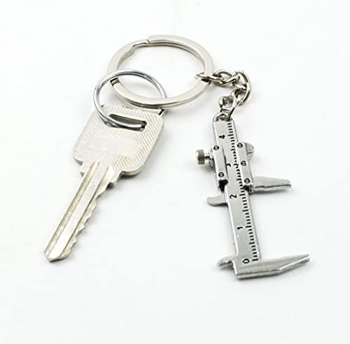 כלי מדידה מיני הרונאו עם מחזיקי מפתחות מטלטלין כלי מחזיק מפתחות קליפר ורניה גאדג ' טים רעיונות למתנת מחזיקי מפתחות לגברים