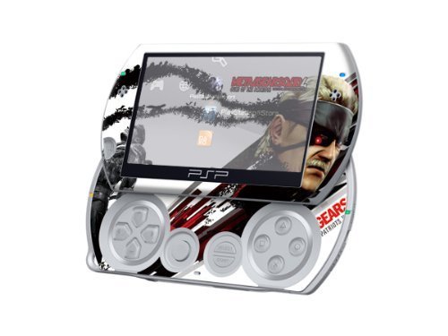 Metazgearsolidl עיצוב מדבקה מדבקה מדבקה עבור Sony PSP Go