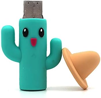 PDGJG CACTUS USB כונן הבזק 64GB 32GB 16GB 8GB 4GB USB Stick 128GB Pendrive 256GB קריקטורות חמודות זיכרון מקל