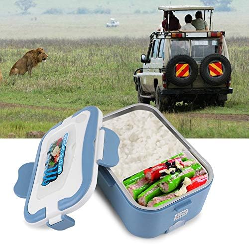 קופסת אוכל חשמלית, משאית לרכב מחמם מזון 12 וולט/24 וולט קופסת בנטו חשמלית לחימום ארוחת צהריים ברכב במהלך הנסיעה