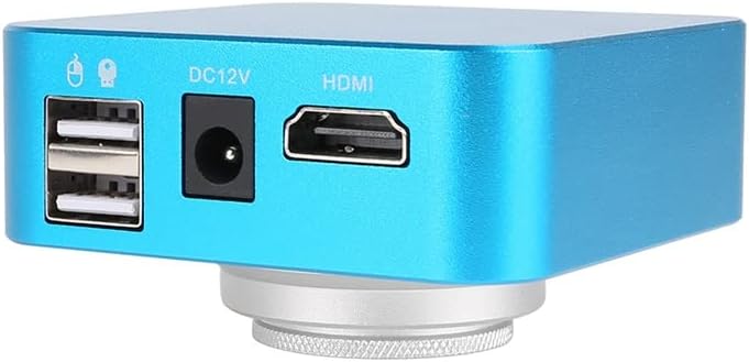 אביזרי Sigoec Smicroscope למבוגרים 48MP 4K מצלמת מיקרוסקופ USB עם דיסק של 14 גרם U למיקרוסקופ משקפת משולב