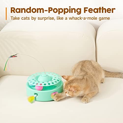 Potaroma Smart 3 ב 1 צעצוע חתול וכדורי Catnip