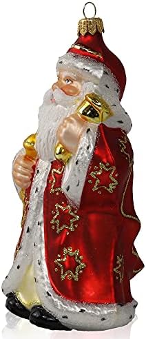 מהדורה מוגבלת קורט אדלר סנטה קלאוס עם פעמון ושרביט-יד פוצץ חג המולד קישוט לחג לעודד, ייחודי מתנות, וחגיגי דקור-בלעדי