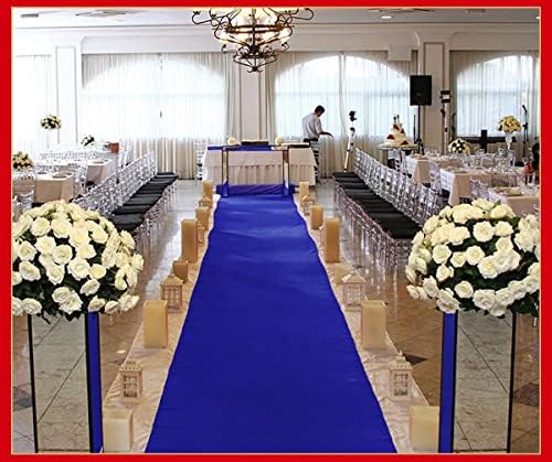 רצי מעבר כחול רויאל אביזרי חתונה אביזרי מעבר שטיחים שטיחים לשטיחים לתצוגה צעד וחוזר, מסיבות טקס ואירועים מקורה