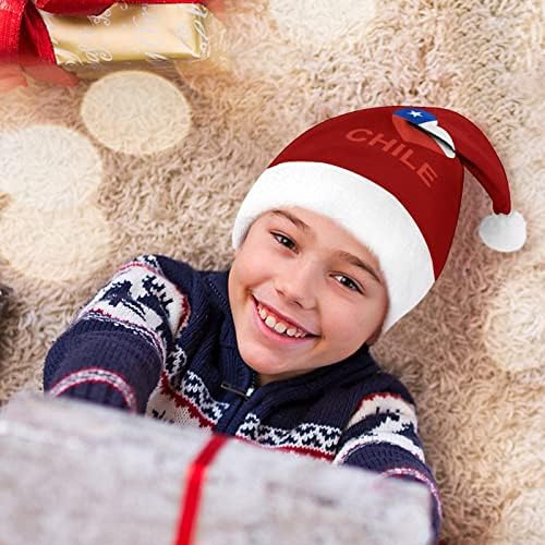 אהבת צ ' ילה קטיפה חג המולד כובע שובב ונחמד סנטה כובעי עם קטיפה ברים ונוחות אוניית חג המולד קישוט