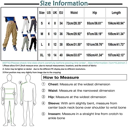 מכנסי מטען מכנסיים בעלי עלייה נמוכה כפתור רוכסן מכנס מכנסיים טרנדי רגל ישרה עם מכנסי כיסים