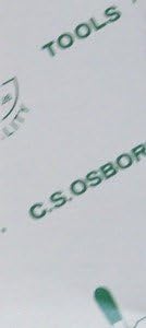 C.S. Osborne G2-6 13056 3/4 Prass Grommet & Spur Surpher מכונת כביסה
