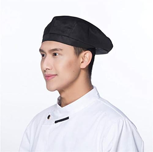 יוניסקס כותנה כומתה שף כובע לנשימה כובע מטבח בגדי עבודה אפיית כובעי שף אביזרי לנשים גברים