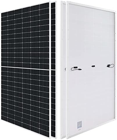 ערכת פאנלים סולאריים של רנוגיה 2 יחידות 550 וואט 12/24 וולט מטען חשמל חד-גבישי חד-גבישי מופעל / מחוץ לרשת,